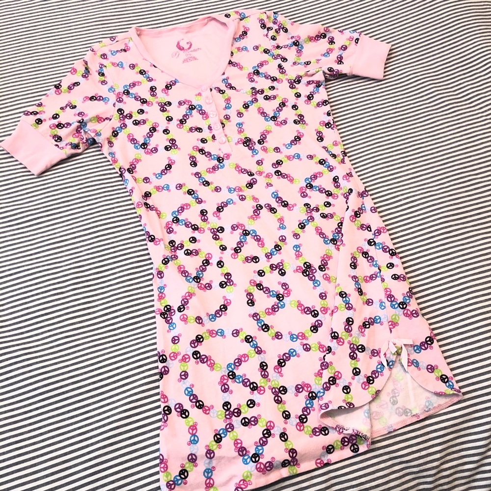 ☮️ Pj Couture Peace Nightgown